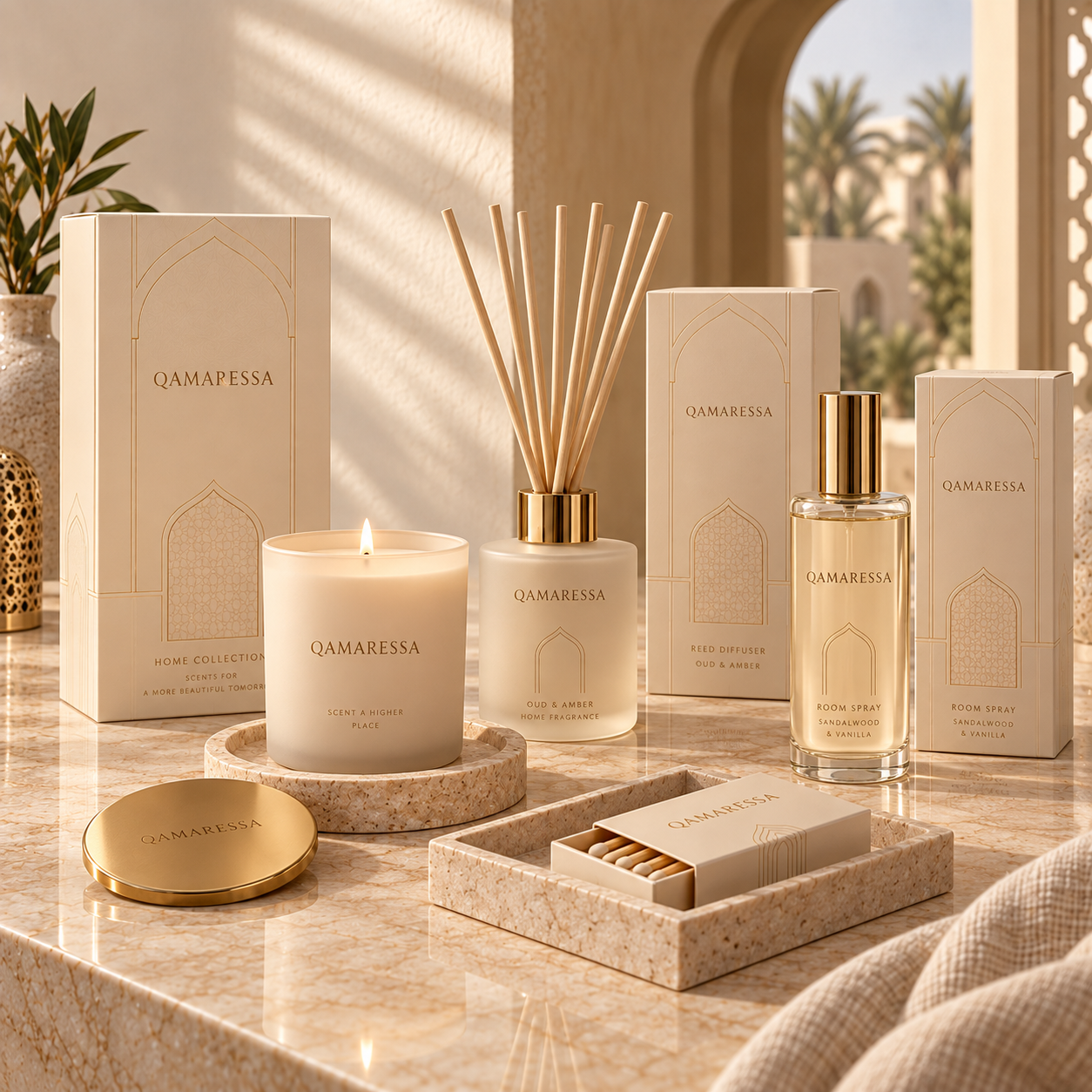 QAMARESSA home fragrance collection