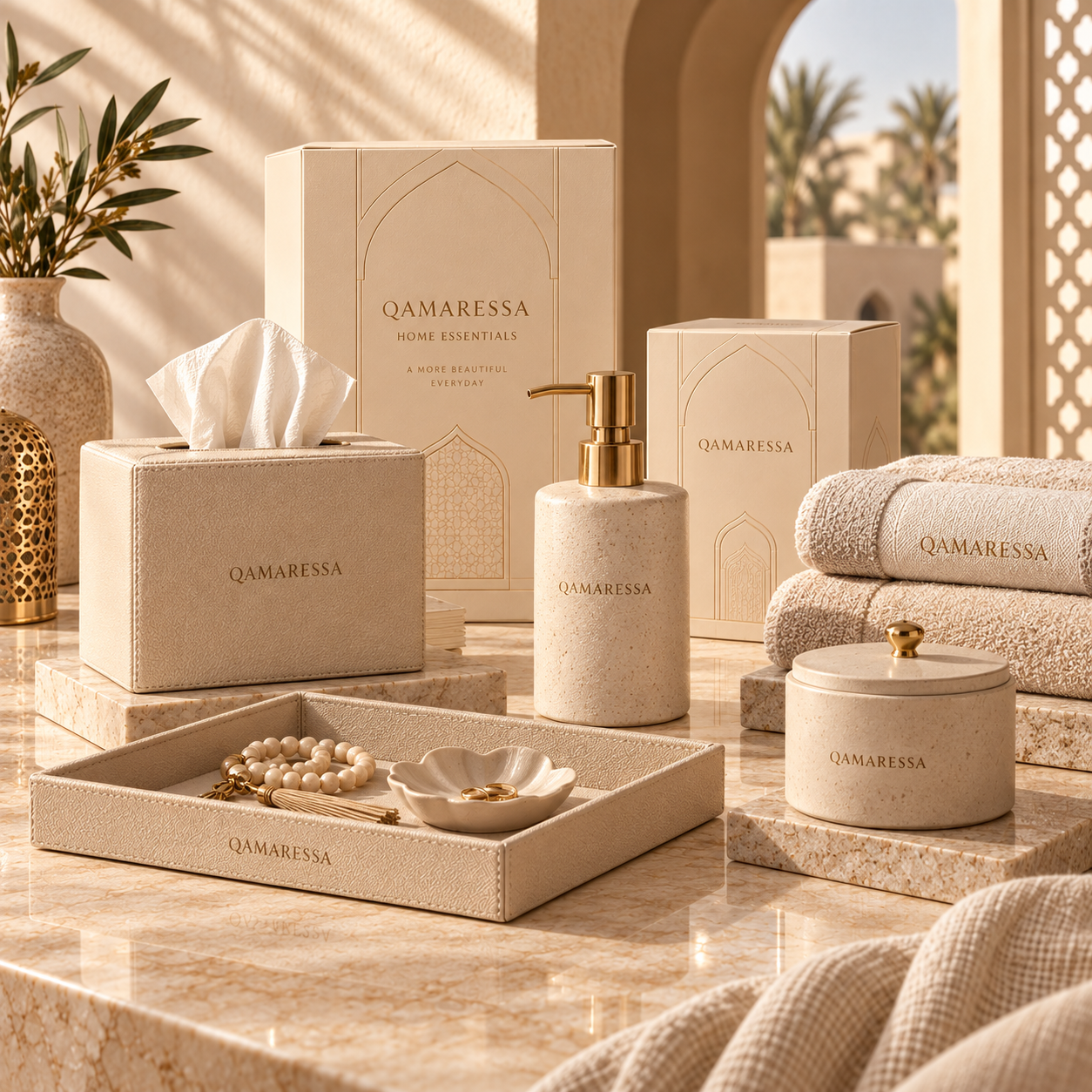 QAMARESSA home essentials collection